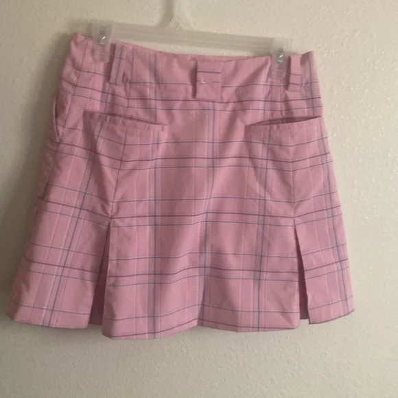 Plaid Mini Skirt with pockets - Picture 3 of 9